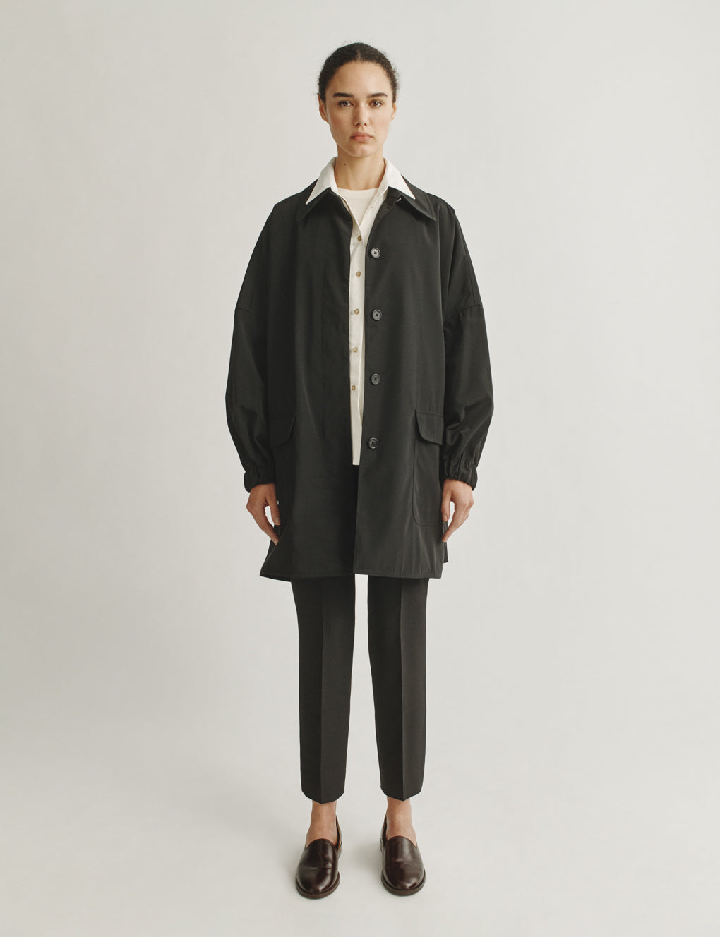 The Swing Jacket in Technical Wool Nylon – Attersee