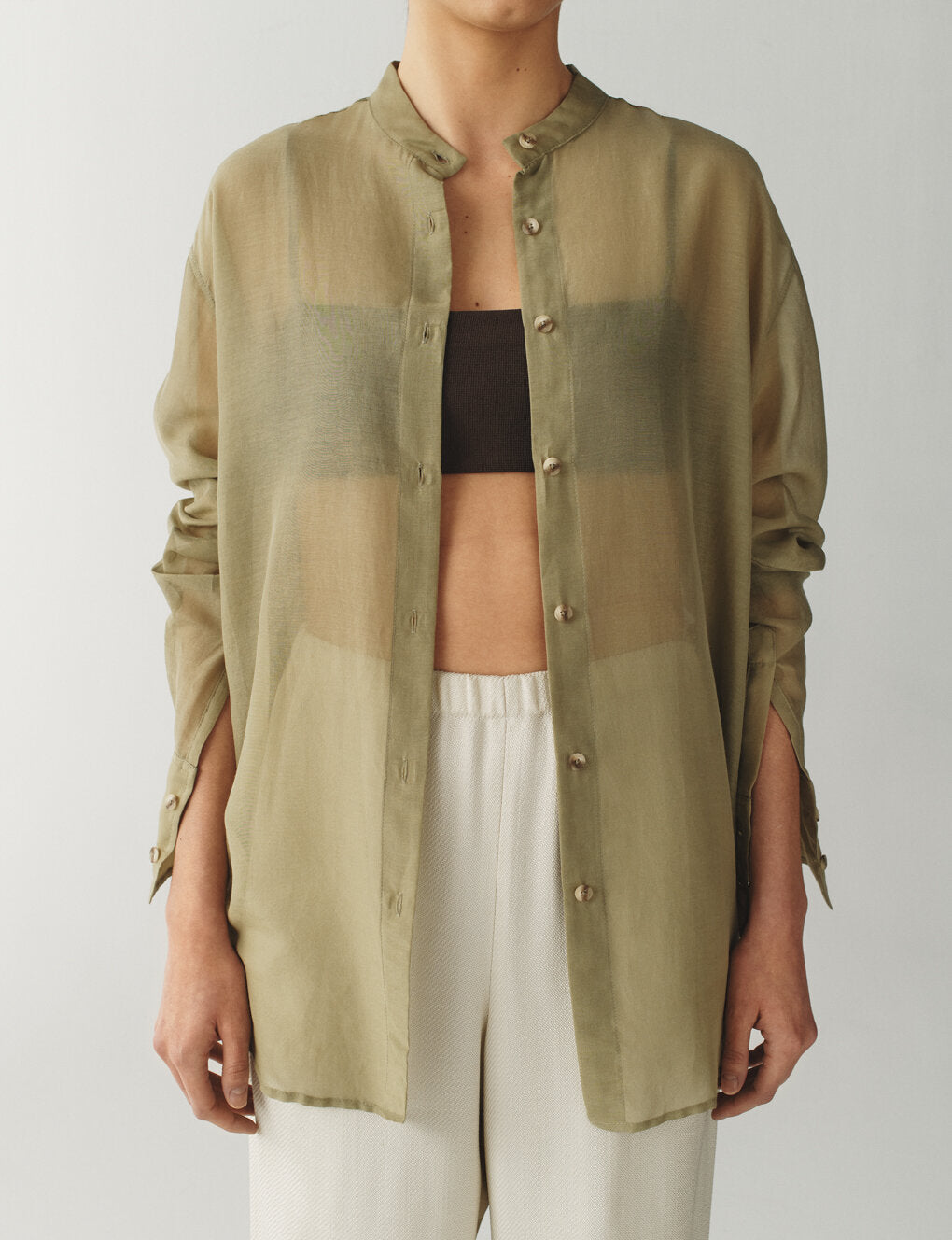 The Sheer Everyday Shirt in Cotton Voile – Attersee