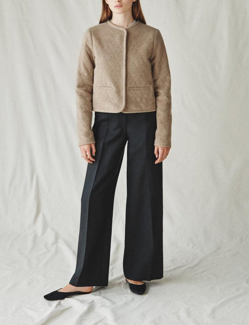 The Cashmere Quilted Jacket