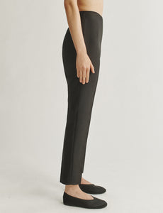 black satin cigarette pants Attersee Duchess Satin Cigarette Pants Black black satin cigarette pants Attersee Duchess Satin Cigarette Pants Black