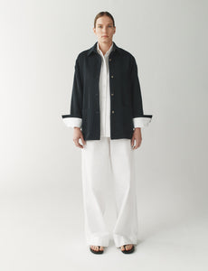 The Wool Hepworth Jacket [NAVY] – Attersee
