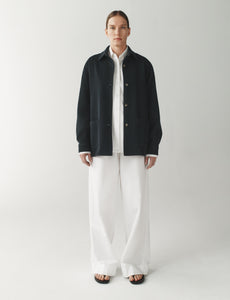The Wool Hepworth Jacket [NAVY] – Attersee
