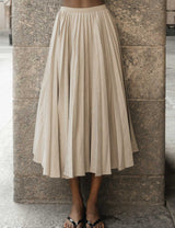 The Pleated Skirt