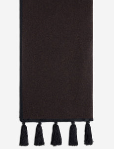 The Tassel Scarf With Hand Crochet Edge Detail – Attersee