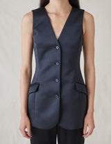 The Duchess Satin Vest