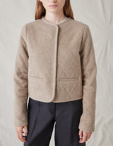 The Cashmere Quilted Jacket