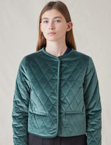 The Velvet Quilted Jacket