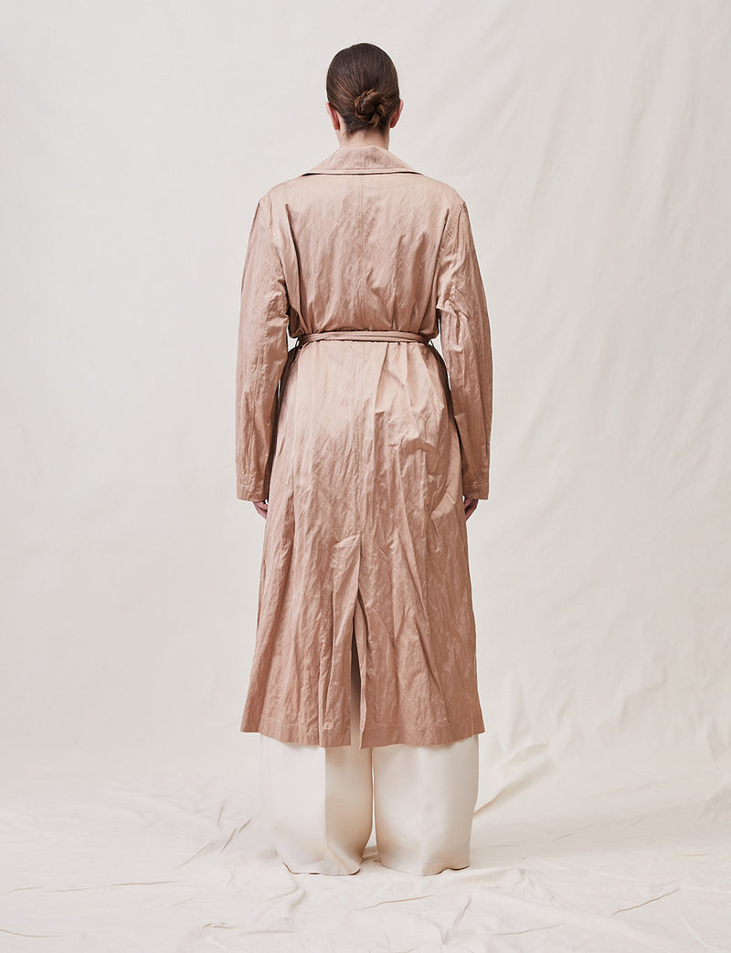 The Unstructured Trench Coat