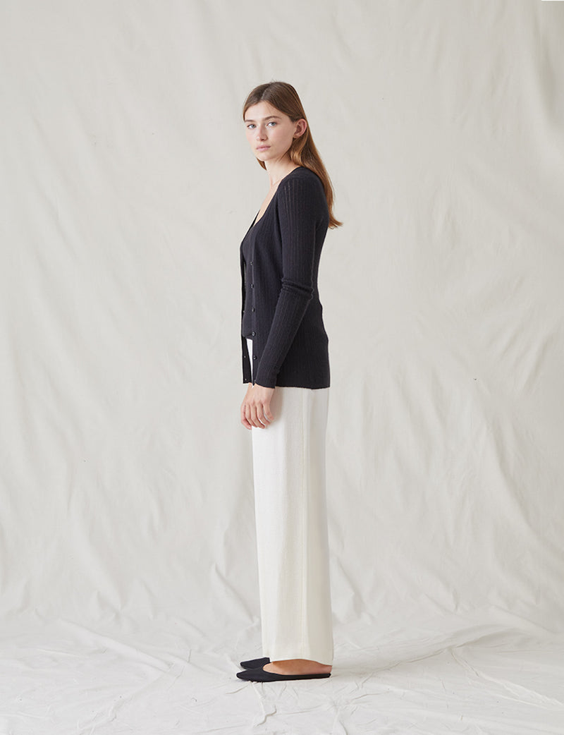 The Relaxed Pant in Hammered Satin