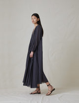 The Sheer Pleated Caftan