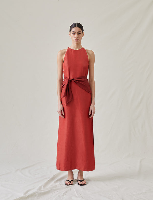 The Sash Column Dress