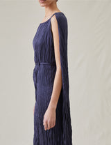The Fluid Cape Dress