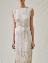 The Fluid Cape Dress