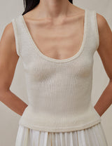 The Silk Mesh Tank