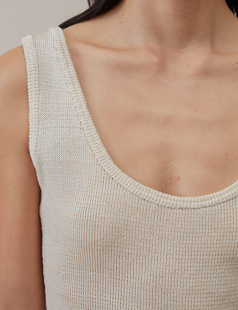 The Silk Mesh Tank