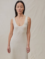 The Silk Mesh Dress