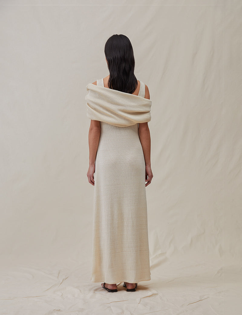 The Silk Mesh Dress