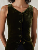 The Velvet Sculpted Vest