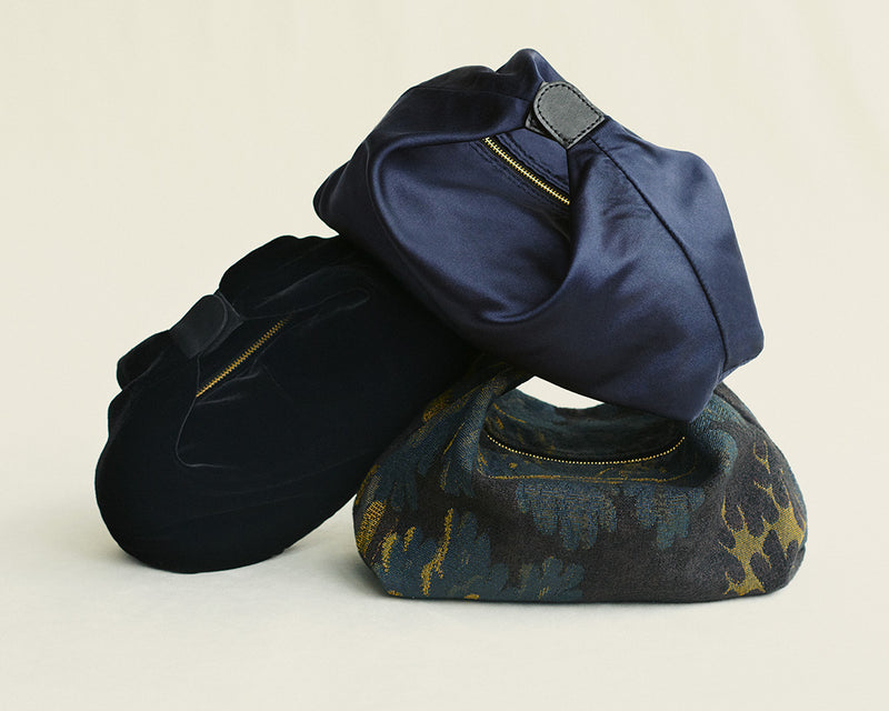 The Brea Bag in Satin