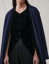 The Velvet Sculpted Vest