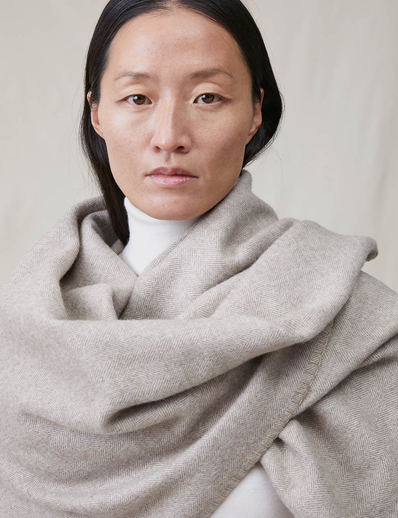 The Herringbone Wrap